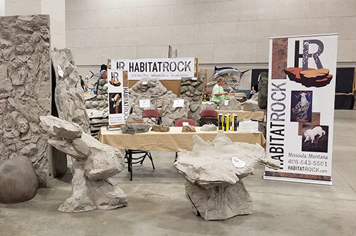 Habitat Rock at the World Taxidermy Championships